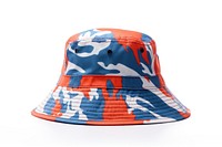 Bucket hat white background headgear clothing. 