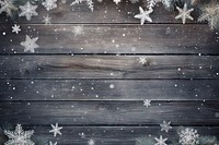 Minimal christmas background snowflake wood backgrounds. AI generated Image by rawpixel.