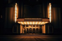 Movie theater lighting cinema night. AI generated Image by rawpixel.