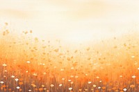 Orange flower field background. AI generated Image by rawpixel.