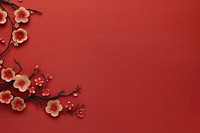 Chinese new year background backgrounds flower petal. AI generated Image by rawpixel.