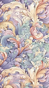 Pastel vintage doodle pattern art backgrounds accessories