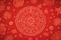 Chinese new year pattern backgrounds red. AI generated Image by rawpixel.