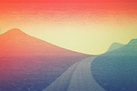 Road landscapes s sunlight outdoors. AI generated Image by rawpixel.