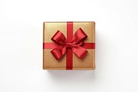 A celebrating new year present gift white background celebration. AI generated Image by rawpixel.