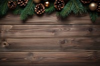 Christmas wood backgrounds decoration. AI generated Image by rawpixel.