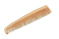 Comb tool white background centipede. AI generated Image by rawpixel.