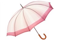 Umbella umbrella white background protection. AI generated Image by rawpixel.