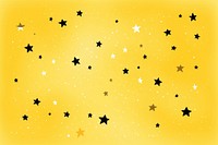 Yellow star confetti pattern transportation. AI generated Image by rawpixel.