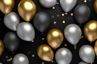 Metallic balloons backgrounds gold celebration. AI generated Image by rawpixel.