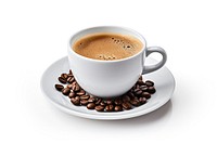 Coffee cup saucer drink. AI generated Image by rawpixel.