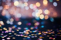 Happy new year confetti backgrounds illuminated. AI generated Image by rawpixel.