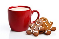 Gingerbread cup christmas cookie. 