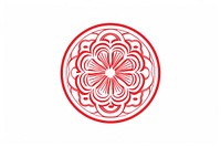 Chinese coinage pattern line logo. AI generated Image by rawpixel.