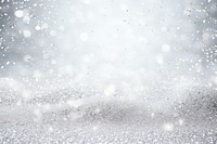 White glitter backgrounds nature snow. AI generated Image by rawpixel.