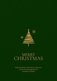 Merry Christmas  poster template