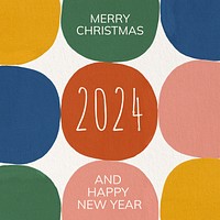 Christmas & new year  Instagram post template