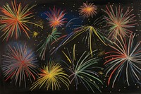 Fireworks backgrounds illuminated celebration. AI generated Image by rawpixel.