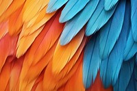 Parrot feather pattern backgrounds bird. AI generated Image by rawpixel.