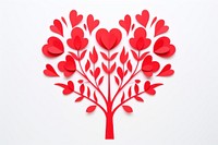 Valentine pattern plant art. AI generated Image by rawpixel.