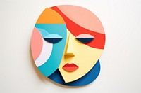Children face craft mask art. AI generated Image by rawpixel.