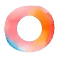 Letter O number shape text. AI generated Image by rawpixel.