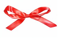 Red ribbon bow white background celebration. AI generated Image by rawpixel.