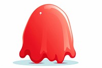 Blob red confectionery clothing. AI generated Image by rawpixel.