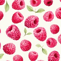 Rasberry raspberry pattern fruit. AI generated Image by rawpixel.