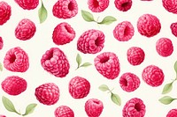 Rasberry raspberry pattern fruit. AI generated Image by rawpixel.