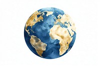 Planet globe space earth. AI generated Image by rawpixel.