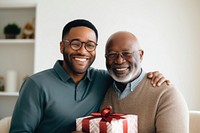 Smiling african american man glasses smiling adult. AI generated Image by rawpixel.