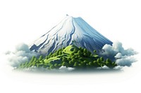 Fuji mountain landscape outdoors volcano. AI generated Image by rawpixel.