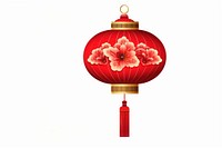 Chinese lantern tradition red white background. AI generated Image by rawpixel.