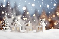 Christmas snow outdoors white. AI generated Image by rawpixel.