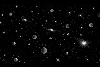 Comet backgrounds astronomy outdoors. AI generated Image by rawpixel.