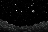 Comet astronomy outdoors nature. AI generated Image by rawpixel.