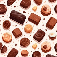 Chocolate confectionery backgrounds dessert. AI generated Image by rawpixel.