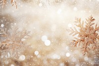 Glittery christmas snowflakes backgrounds outdoors nature. AI generated Image by rawpixel.