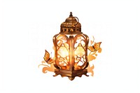 Lantern chandelier lamp white background. AI generated Image by rawpixel.