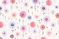 Magic flower pattern backgrounds wallpaper. 