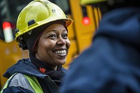 Happy black eoman hardhat helmet adult. 