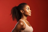 Black women beauty wear sport bar portrait photography looking. AI generated Image by rawpixel.