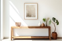 Console table furniture sideboard vase