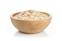 Oat flakes bowl breakfast food. AI generated Image by rawpixel.