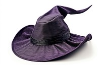 Purple black hat white background. AI generated Image by rawpixel.