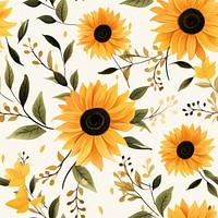 Sunflower pattern backgrounds 