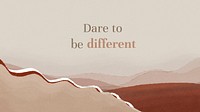 Motivational quote  blog banner template