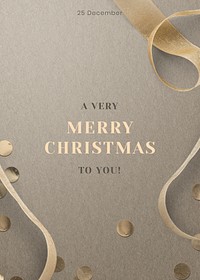 Merry Christmas  card template