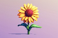 Sunflower art petal plant. AI generated Image by rawpixel.